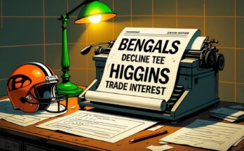 Report: Bengals are rebuffing Tee Higgins trade interest